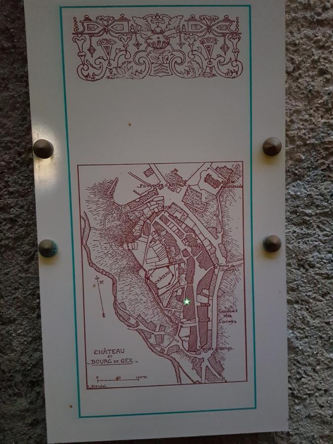 Hebergeneve : Aux Pieds Du Chateau Жекс Экстерьер фото